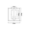 Миниатюра фото бра vele luce bastion vl6112w01 | 220svet.ru
