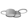 Миниатюра фото потолочный светильник loft it pin 10317/4 grey | 220svet.ru