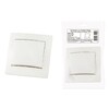 Миниатюра фото выключатель одноклавишный tdm electric таймыр 10а 250v белый sq1814-0501 | 220svet.ru