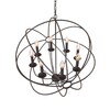 Миниатюра фото подвесная люстра loft it foucaults orb loft1192-8 | 220svet.ru
