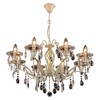 Миниатюра фото хрустальная люстра toplight tl7220d-08ry | 220svet.ru