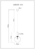 Миниатюра фото подвесной светильник arte lamp bolla-sola a3034sp-1go | 220svet.ru