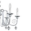 Миниатюра фото подвесная люстра escada shine 678/6pl chrome | 220svet.ru