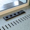 Миниатюра фото выключатель одноклавишный проходной с подсветкой werkel черные матовый w1112108 | 220svet.ru