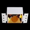 Миниатюра фото встраиваемый светильник crystal lux clt 051c1 wh-go | 220svet.ru
