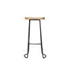 Миниатюра фото стул барный браун restoration hardware fe24-850 a | 220svet.ru