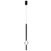 Миниатюра фото подвесной светодиодный светильник crystal lux elvira sp8w led 4000k black | 220svet.ru