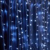 Миниатюра фото светодиодная гирлянда feron занавес 230v 5000k холодный белый без мерцания cl21 32339 | 220svet.ru