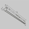 Миниатюра фото трековый магнитный светодиодный светильник maytoni points exility tr031-4-24wtw-m-dsz-b | 220svet.ru