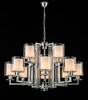 Миниатюра фото подвесная люстра ilamp king rm6201-8+4 cr+cl | 220svet.ru