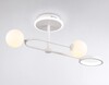 Миниатюра фото потолочный светодиодный светильник ambrella light comfort linetech fl66221 | 220svet.ru