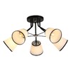 Миниатюра фото люстра toplight persis tl1256d-05bk | 220svet.ru