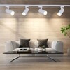 Миниатюра фото трековый светильник reluce 05830-9.3-001qy led30w wt | 220svet.ru