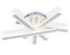 Миниатюра фото потолочная люстра с пультом ду ambrella light acrylica original fa8903 | 220svet.ru