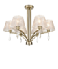 Миниатюра фото потолочная люстра vele luce sinfonia vl4184l06 | 220svet.ru