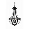 Миниатюра фото люстра capitol 6 black | 220svet.ru