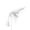 Миниатюра фото настенный светильник bird white looking left | 220svet.ru