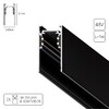 Миниатюра фото шинопровод магнитный arte lamp linea-accessories a460106 | 220svet.ru