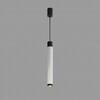 Миниатюра фото подвесной светильник iledex delta 2366-1 bk+wh | 220svet.ru