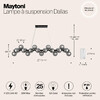 Миниатюра фото подвесной светильник maytoni dallas mod547pl-25b | 220svet.ru