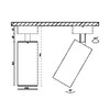 Миниатюра фото основание для светильника swg vl-m3-bl 003417 | 220svet.ru