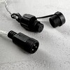 Миниатюра фото гирлянда бахрома 5 x 0,9 м желтая 220в, 348 led, провод прозрачный силикон, ip65 ltc ecc348-10-2y | 220svet.ru