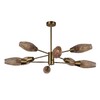 Миниатюра фото потолочная люстра escada desire 10165/8pl copper | 220svet.ru