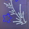 Миниатюра фото светодиодная консоль &quot;уральские звезды&quot; 80 х 150 см, бело-синяя, 220в ltc lc-13593 | 220svet.ru