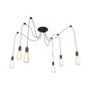 Миниатюра фото люстра-паук loft it spider loft1162/6 | 220svet.ru