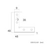 Миниатюра фото коннектор favourite practica 2203-cl-001 | 220svet.ru