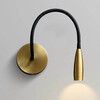 Миниатюра фото бра гибкая delight collection mt9016-1w brass  | 220svet.ru