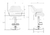 Миниатюра фото стул барный dobrin charly lm-5019-n_ch-m_v-mj9-99-11219 | 220svet.ru