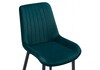 Миниатюра фото стул seda 1 green / gold / black | 220svet.ru