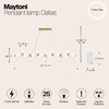 Миниатюра фото подвесной светильник maytoni dallas mod547pl-25bs | 220svet.ru