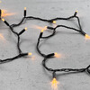 Миниатюра фото гирлянда нить с колпачком 10м экстра тепло-белая 220в, 100 led, провод черный пвх, ip65 ltc pst100cap-11-2eww | 220svet.ru
