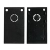 Миниатюра фото комплект заглушек iledex technical vision end cap 4822-026-bk (2 шт) | 220svet.ru