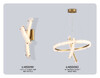 Миниатюра фото подвесной светодиодный светильник ambrella light high light lh30092 | 220svet.ru