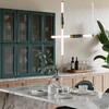 Миниатюра фото подвесной светодиодный светильник odeon light midcent 4361/14l античная бронза | 220svet.ru
