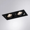Миниатюра фото встраиваемый светильник  arte lamp kant a9610pl-2bk | 220svet.ru