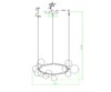 Миниатюра фото люстра kink light иона 09408-15,19 | 220svet.ru