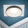 Миниатюра фото светильник встраиваемый декоративный эра dk96 wh под лампу mr16 gu5.3 белый б0055593 | 220svet.ru