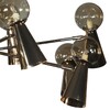 Миниатюра фото люстра на штанге loft it halley 10046/10 gold | 220svet.ru