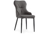 Миниатюра фото стул на металлокаркасе woodville neli gray / black 15215 | 220svet.ru