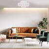 Миниатюра фото потолочная светодиодная люстра escada candy 10300/4led bl | 220svet.ru