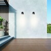 Миниатюра фото уличный настенный светильник apeyron point 11-124 | 220svet.ru
