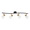Миниатюра фото спот arte lamp falena a3117pl-4bk | 220svet.ru