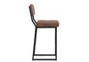 Миниатюра фото барный стул woodville ларс selfie cocoa / черный 674657 | 220svet.ru