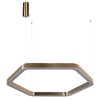Миниатюра фото подвесной светильник loft it titanium 10243m gold | 220svet.ru