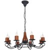 Миниатюра фото подвесная люстра velante 590-703-08 | 220svet.ru