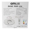 Миниатюра фото настенно-потолочный светодиодный светильник с пультом д/у citilux basic line cl738321el rgb | 220svet.ru